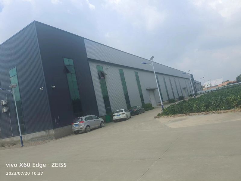 Guangzong County Hengwei Bicycle Co., Ltd. línea de producción del fabricante